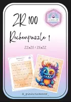 Vorschau - Stationenlernen - Rechenpuzzle - ZZ±ZE / ZE±ZZ - Zahlenraum 100 - Deckblatt