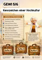 Vorschau - Arbeitsblätter - Gewi 5/6: Kennzeichen einer Hochkultur - Deckblatt