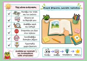 Προεπισκόπηση - Flashcards - Οργανώνω το διάβασμά μου - Α' Δημοτικού - Σελίδα 3