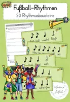 Vorschau - Spiele - Fußball Rhythmen - 20 Rhythmusbausteine (auch passend zur WM 2026) - Deckblatt