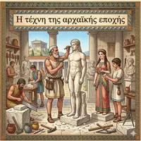 Προεπισκόπηση - Φύλλα εργασίας - Η τέχνη της αρχαϊκής εποχής - Εξώφυλλο