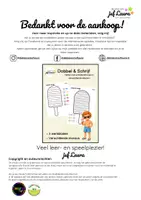 Voorbeeld - Zomer - Dobbel & Schrijf - Pagina 1