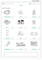 Vorschau - Arbeitsblätter - Englisch Grundschule - In Summer - Vocabulary - Write the words - Seite 2