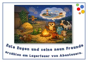 Vorschau - Poster - Buchstabe Eu eu: Wimmelbild/Plakat zur Buchstabeneinführung - Seite 2