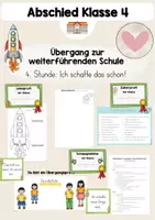 Vorschau - Stundenentwürfe - Abschied Klasse 4: 4. Stunde - Ich schaffe das schon! - Deckblatt