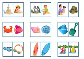 Vorschau - Interaktives Material - Englisch Grundschule - In summer - Speaking - Walk and Talk - Seite 2