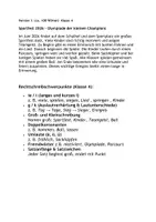 Vorschau - Arbeitsblätter - Diktat Klasse 4 Sportfest 2026 - Seite 1