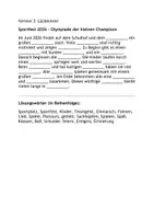Vorschau - Arbeitsblätter - Diktat Klasse 4 Sportfest 2026 - Seite 3