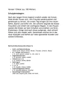 Vorschau - Arbeitsblätter - Diktat Klasse 4 Schuljahresbeginn - Seite 1