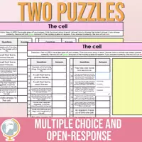 Vista previa - Juegos / Gamificación - Cell Mystery Puzzle - página 1