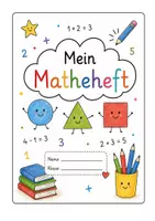 Vorschau - Arbeitsblätter - Mathe Klasse 1 und Vorschule. Mein erstes Matheheft. Mathematik am Schulanfang - Seite 1