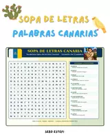 Vista previa - Hojas de trabajo - sopa de letras Canarias 🇮🇨 - Portada