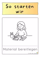 Vorschau - Stationenlernen - Arbeitsphasen Grundschule | 16 Arbeitsphasenkarten für Arbeitsorganisation, Sozialformen und Arbeitsformen·Tafelkarten - Seite 2