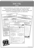 Vorschau - Stundenentwürfe - Fette & Öle - Deckblatt