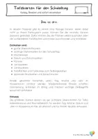 Vorschau - Stationenlernen - Tagestransparenz Grundschule | Unterrichtsorganisation mit Tafelkarten für Tagesplan, Kalender, Arbeitsphasen und Lautstärke · Materialpaket - Seite 2