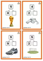 Voorbeeld - Speurtocht splitsen tot 10 voetbal - Voorblad