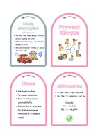 Vista previa - Tarjetas / Manipulativos - Llavero de English Grammar - Portada