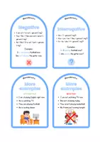 Vista previa - Tarjetas / Manipulativos - Llavero de English Grammar - página 3