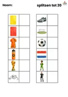 Voorbeeld - splitsen tot 20 speurtocht voetbal - Pagina 3
