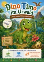Vorschau - Spiele - Basale Aktionsgeschichte Dino Timo im Urwald - Deckblatt