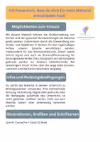 Vorschau - Stationenlernen - Wortbausteine - Nomen-Endungen - Groß- und Kleinschreibung - Klasse 2-3 - Wortkarten - Seite 1