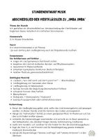Vorschau - Stundenentwürfe - Abschiedslied Grundschule (Klassenmusizieren & Boomwhacker) - Seite 1