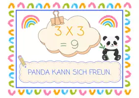 Vorschau - Präsentationen/Tafelbilder - Quadratzahlen Merksprüche Tiere - Seite 2