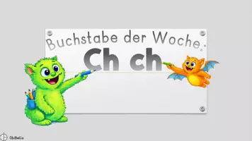 Vorschau - Präsentationen/Tafelbilder - Buchstabe ch: Präsentation (PDF) zur Buchstabeneinführung unter einer Dokumentenkamera - Seite 3