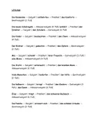 Vorschau - Arbeitsblätter - Satzglieder Wiederholung - Seite 1