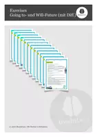 Vorschau - Arbeitsblätter - Excercises Going to- und Will-Future (mit Differenzierung) - Deckblatt