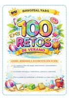 Vista previa - Unidades / Secuencias / Situaciones de Aprendizaje - 100 RETOS DE VERANO - Portada