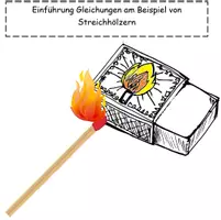 Vorschau - Arbeitsblätter - Einführung Gleichungen und 1.Übung - Deckblatt