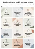 Vorschau - Anderer Materialtyp - Mutmach- & Komplimentekarten für Klassenarbeiten & Tests – vor und nach der Arbeit wertschätzend begleiten - Seite 1
