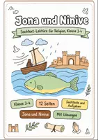 Vorschau - Arbeitsblätter - Jona und Ninive Klasse 3-4: Sachtext - Deckblatt