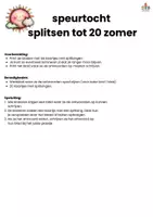 Voorbeeld - Rekenspeurtocht splitsen tot 20 zomer - Pagina 2
