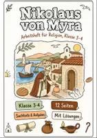 Vorschau - Arbeitsblätter - Nikolaus von Myra Klasse 3-4: Arbeitsheft - Deckblatt