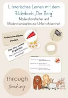Vorschau - Arbeitsblätter - Literarisches Lernen mit dem Bilderbuch "Der Berg" - Moderationsfächer - Deckblatt