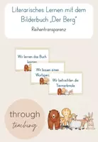 Vorschau - Poster - Literarisches Lernen mit dem Bilderbuch "Der Berg" - Reihentransparenz - Deckblatt
