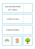 Vista previa - Hojas de trabajo - Primeres Lectures PRIMAVERA (lletra de pal, impremta i lligada) - página 2