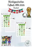 Vorschau - Arbeitsblätter - Fußball WM 2026 - Deckblatt