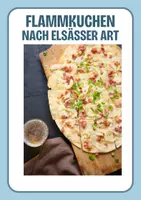 Vorschau - Arbeitsblätter - Flammkuchen Rezept. WTH Klasse 8 - Deckblatt