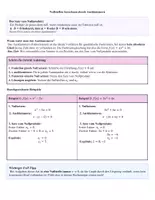 Vorschau - Arbeitsblätter - Nullstellen berechnen durch Ausklammern (ZAP Vorbereitung) - Deckblatt