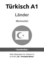 Vorschau - Merkblätter - Türkisch A1 – Länder: kostenlose Lernhilfe - Seite 3