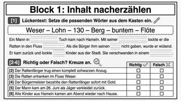 Vorschau - Arbeitsblätter - Sage Rattenfänger von Hameln - Klasse 3 - Seite 3