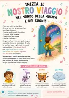 anteprima - Materiale interattivo - Quaderno musica CLASSE PRIMA E SECONDA - Pagina 1