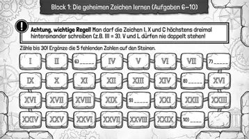 Vorschau - Arbeitsblätter - Römische Zahlen - Arbeitsheft Klasse 3 - Seite 3
