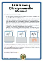 Vorschau - Fördermaterial/Inklusion - Wörterpyramide, Lesegeschwindigkeit üben, Blickspanne erweitern - Seite 2