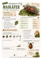 Vorschau - Arbeitsblätter - Maikäfer – kostenloses Materialpaket für Sachunterricht & Naturbildung | Bella Wildherz - Seite 1