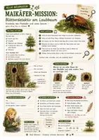 Vorschau - Arbeitsblätter - Maikäfer – kostenloses Materialpaket für Sachunterricht & Naturbildung | Bella Wildherz - Seite 3