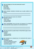Vista previa - Hojas de trabajo - COMPRENSIÓ LECTORA- Els oceans (4t a 6è de primaria) - página 2